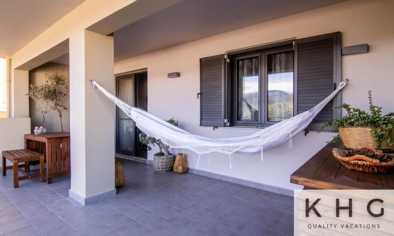 Majestic View Boho Style Retreat! Apartman Argosztóli Kültér fotó